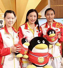 李雪芮、王仪涵、张宁