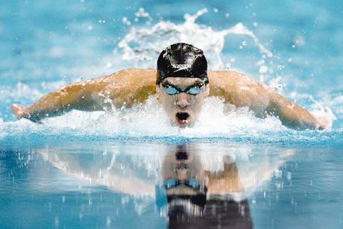 菲尔普斯弃200m自由泳 竞争激烈孙杨坦然面对