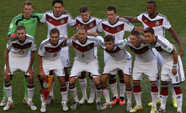德国队夺冠必须感谢主场队服