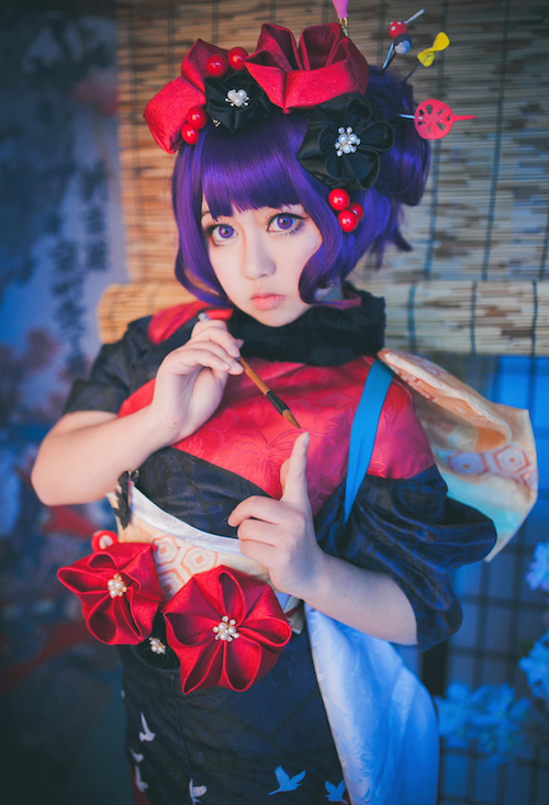 《fgo》葛饰北斋_cosplay_翼风游戏网