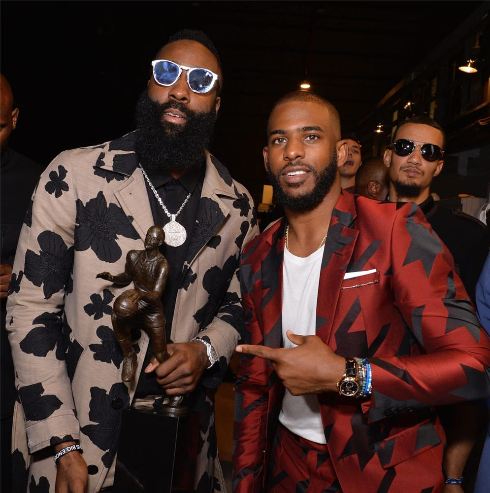 高清-新科mvp!詹姆斯-哈登颁奖典礼回顾