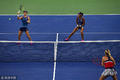 高清：美网女双半决赛 张帅组合憾负止步