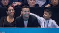 高清：C罗携未婚妻爱子助阵ATP总决赛 看台互动超有爱