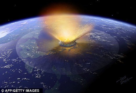 玛雅预言-世界末日-小行星撞击地球