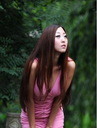 中国美胸模特图片