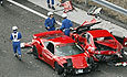Le Japon dans l'accident le plus cher Ferrari carambolage huit