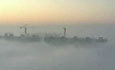 Foto's Beijing suidelike grens ringe verskyn soos 'n mirage