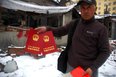 哈尔滨6户居民梦中被拖出 40年家瞬间铲倒