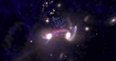 揭秘宇宙暴力美学景象：螺旋星系的引力纠缠