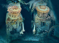 高清组图：罕见清晰泰坦尼克水下“遗照”