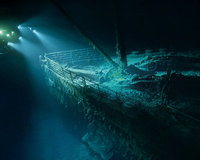 高清组图：罕见清晰泰坦尼克水下“遗照”