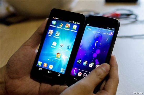 越南网站爆料三星Galaxy S III样机