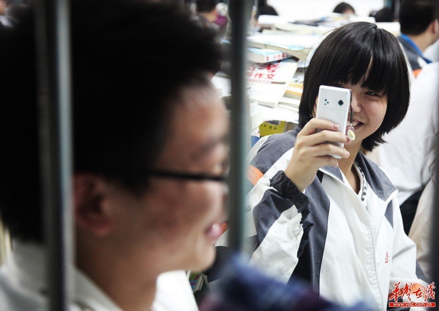 衡阳高三学生最后一晚自