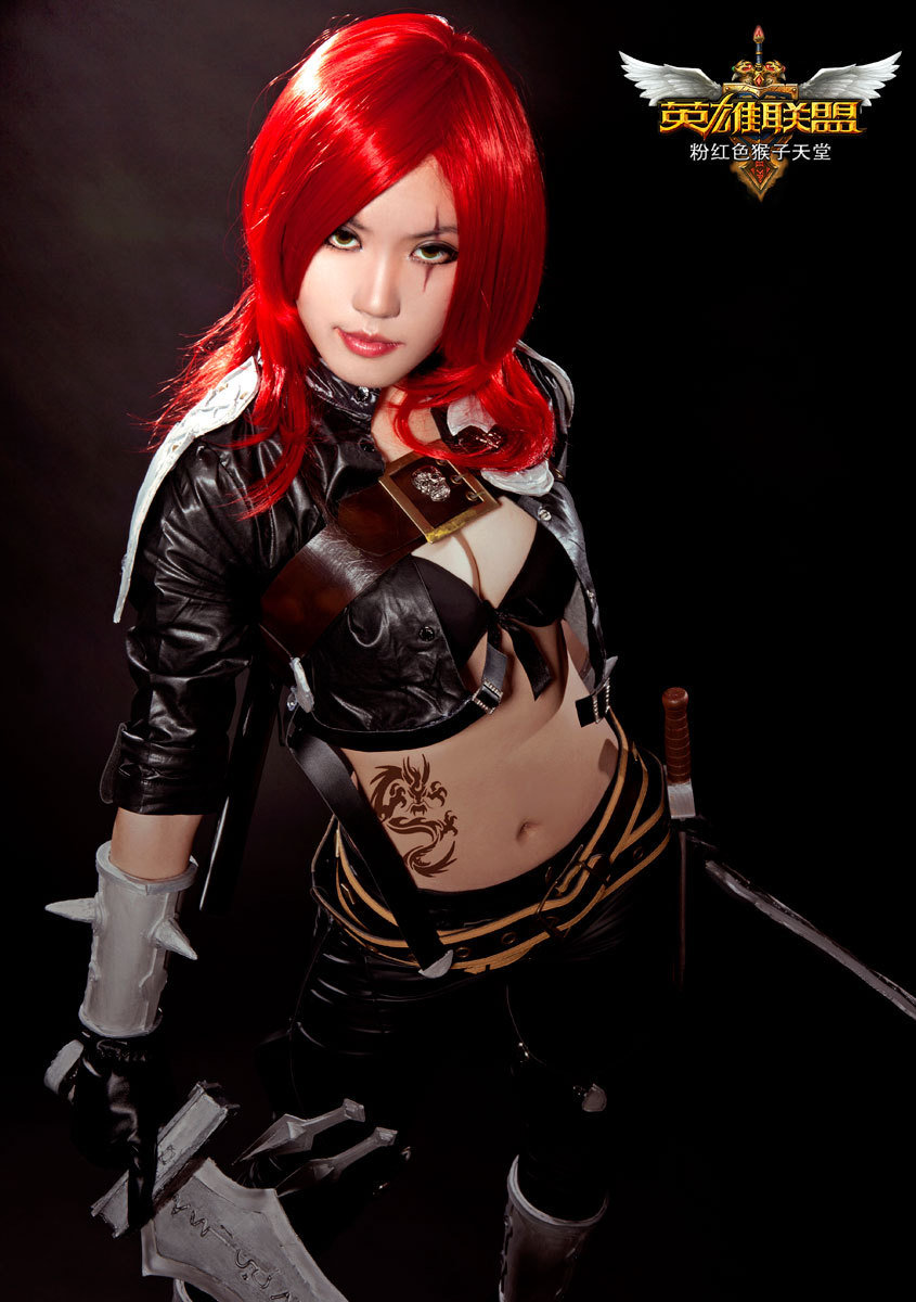 <em>狐女</em>与基友同台竞技!英雄联盟超专业COS - 动