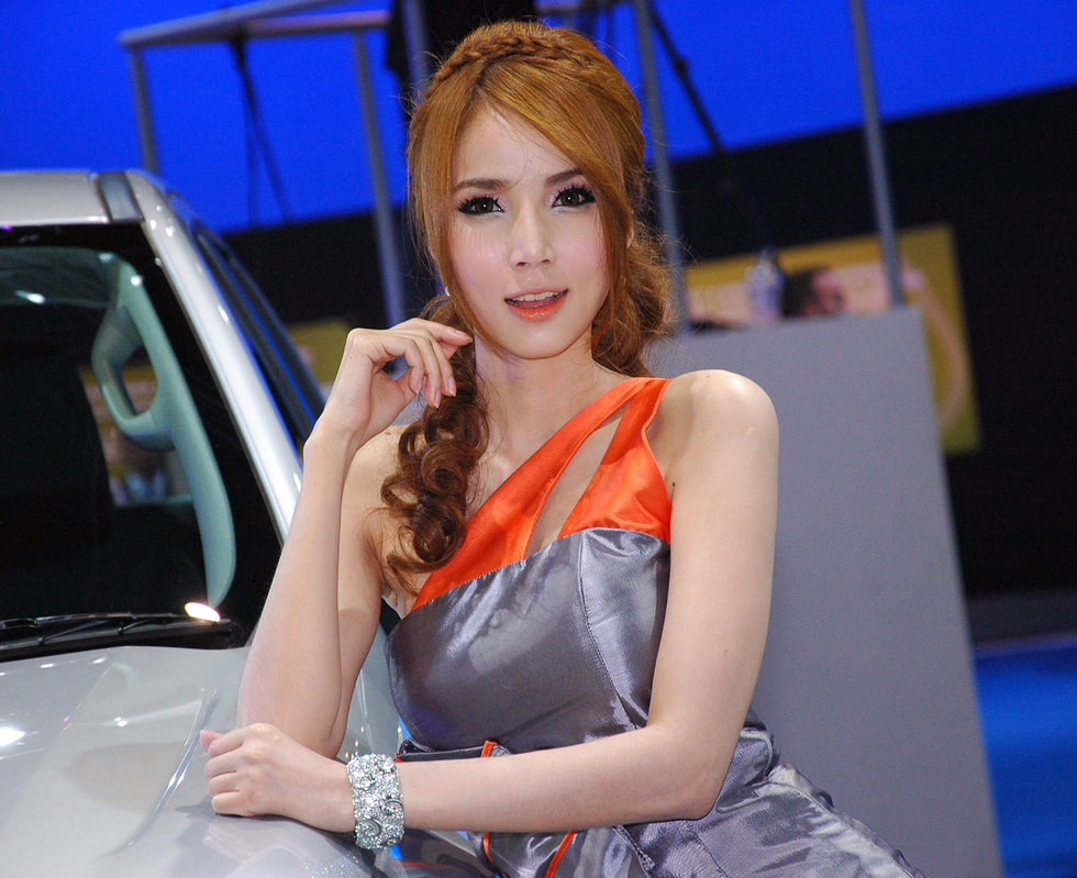 [组图]曼谷车展<em>美女如云</em>一起来看异域风情2_汽