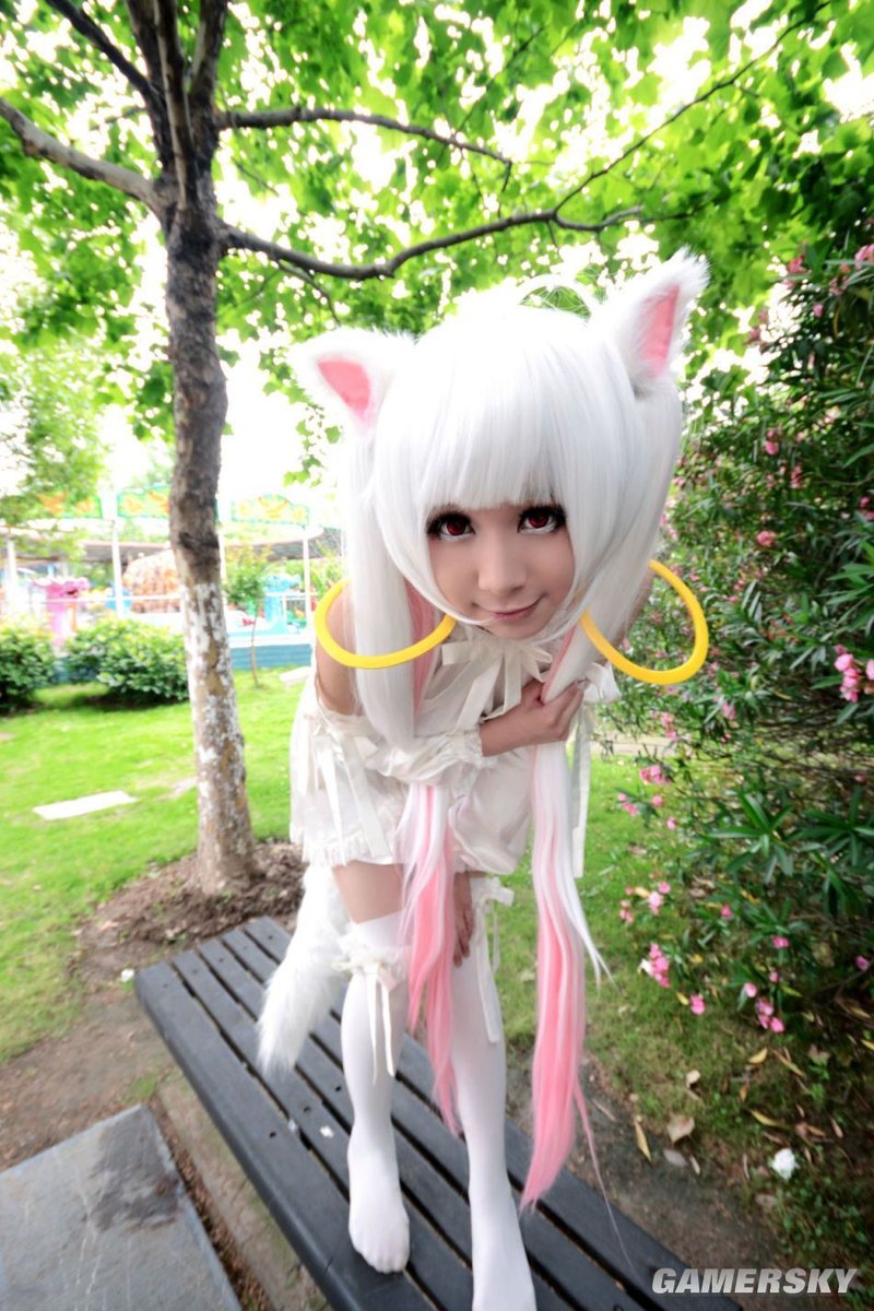 小萝莉给你超萌体验 魔法少女小圆cos欣赏