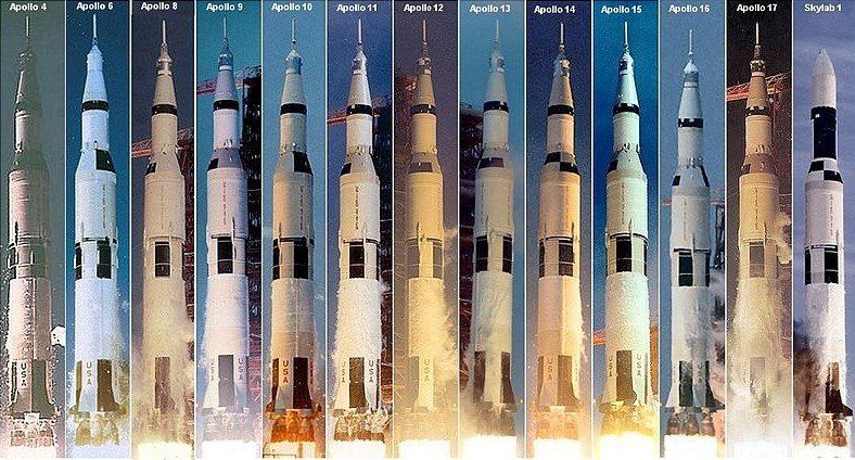 揭秘土星五号重型运载火箭