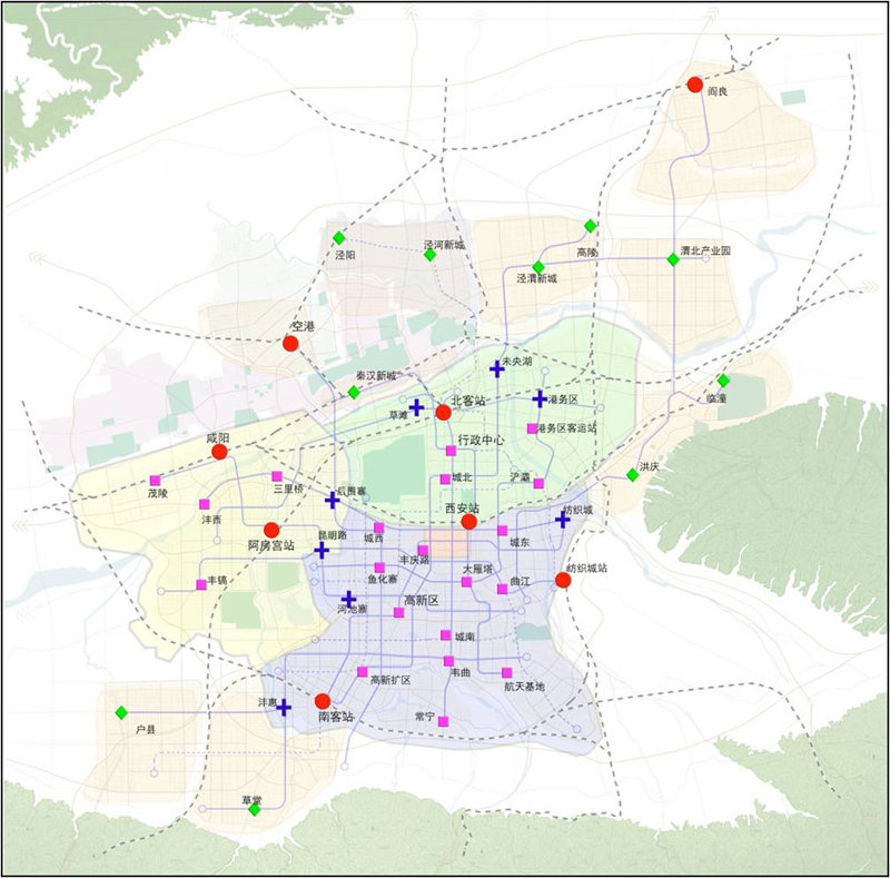 西安拟修15条地铁线 建成后东到临潼南到户县