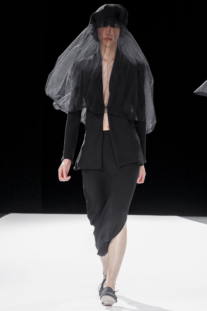 山本耀司yohji yamamoto 2013春夏女装秀