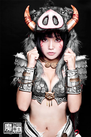 东方网-东方游戏-<em>女体</em>西游记COS欣赏 性感猪