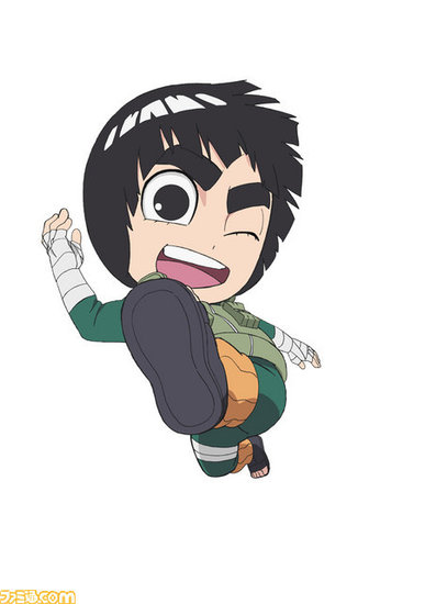 东方网-东方游戏-<em>火影忍者</em>Q版新作 小李身穿比