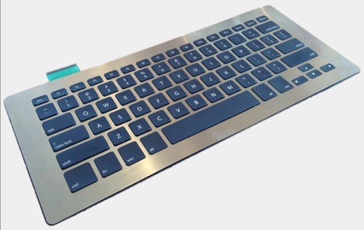 8. ThinTouch���� :Synapticsһֱ�������Ƴ���Ϊ�˱������ܲ��ᱻ�����ıʼǱ������Ժ����Ƴ���ThinTouch���������˼���ʽ���غ�Բ����ƣ���������ȫ�µĵ��ݴ�����������ÿ����֮��ֻ��Ҫ��ȥһ��ľ���Ϳ��Բ������룬���С��MacBook Air�ļ��̻�С��Synapticsϣ�����Խ���һԭ��ת��Ϊ�ܹ�������ҵ��ֵ�Ĳ�Ʒ��Ԥ����2013�꽫�����С�