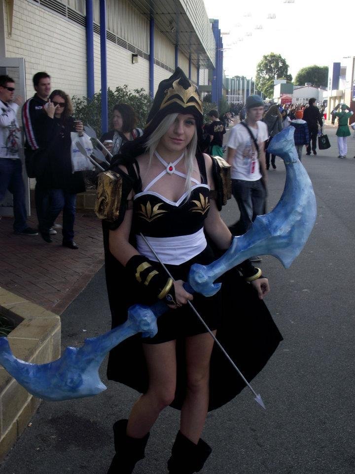 英雄联盟 寒冰射手埃希cosplay powered by discuz高清图片