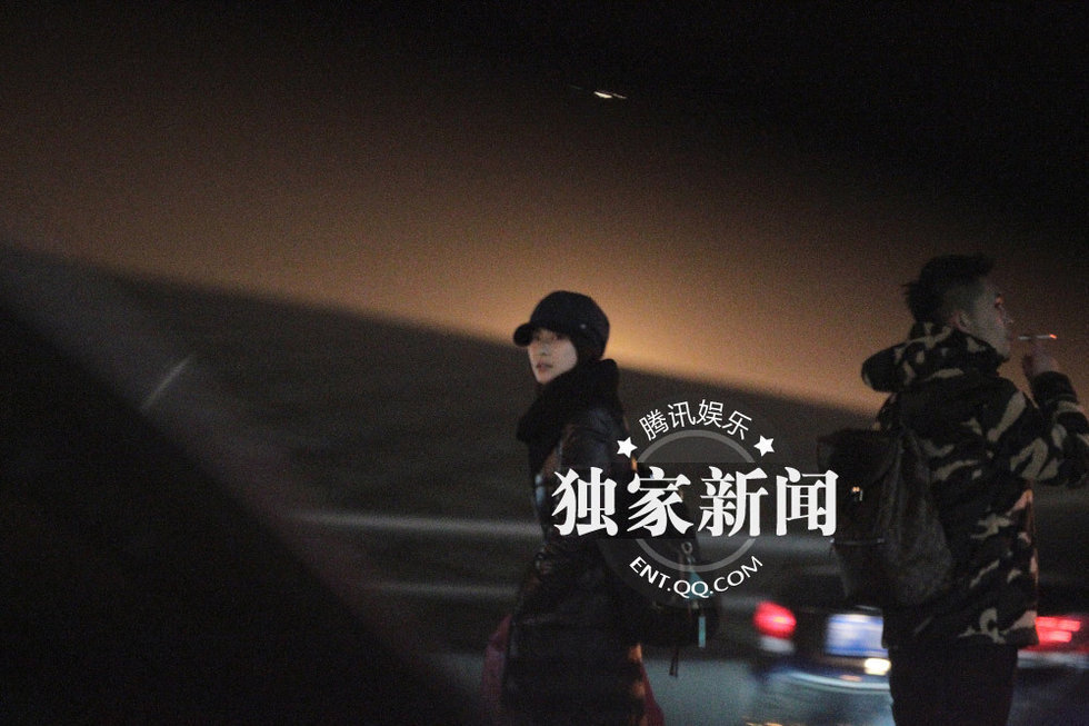 高清：郭晶晶婚后低调返京 疑筹备回门宴图片
