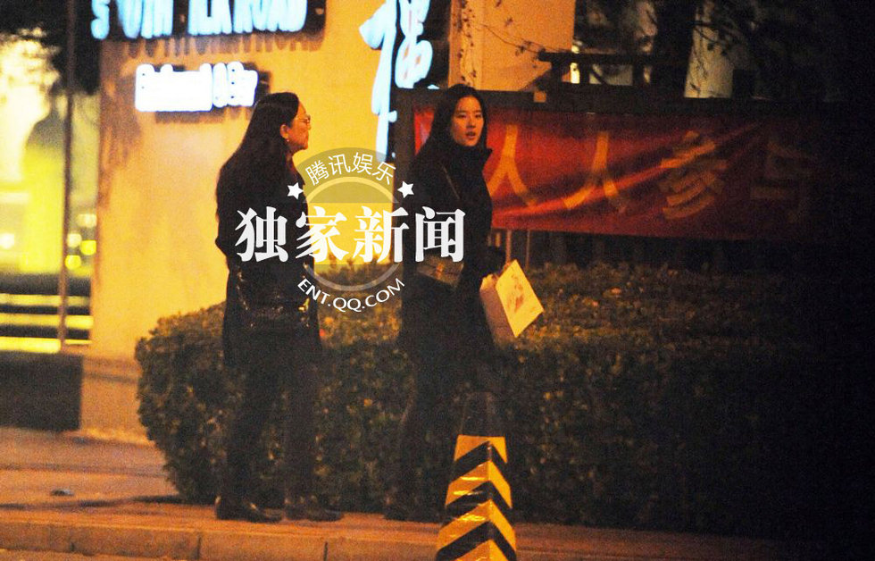独家：刘亦菲获保安相助 大方付小费酬谢对方图片