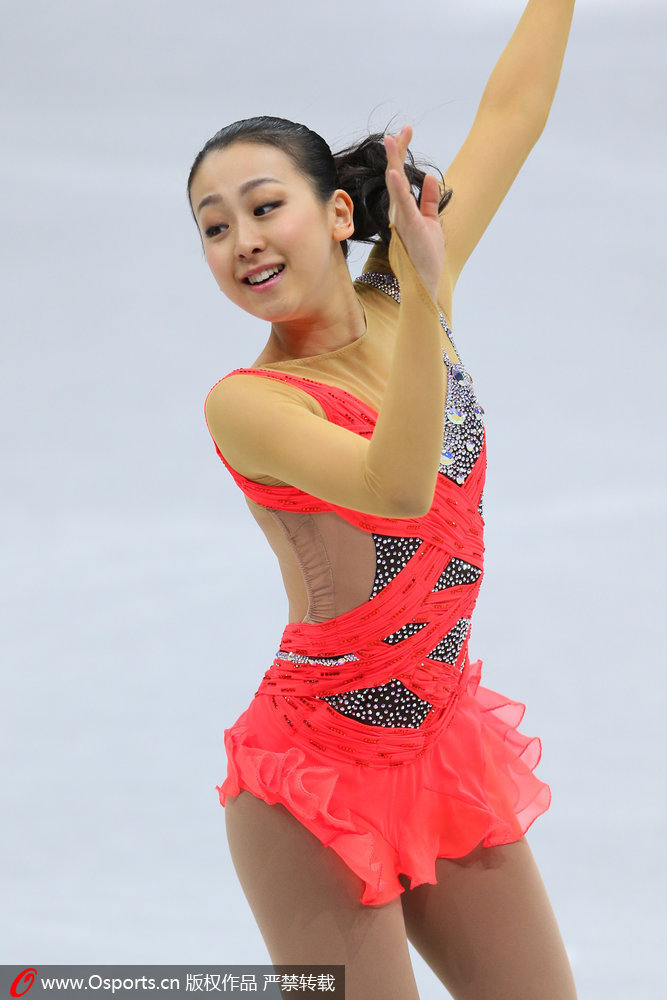 高清:日本<em>花滑美女</em>摘金