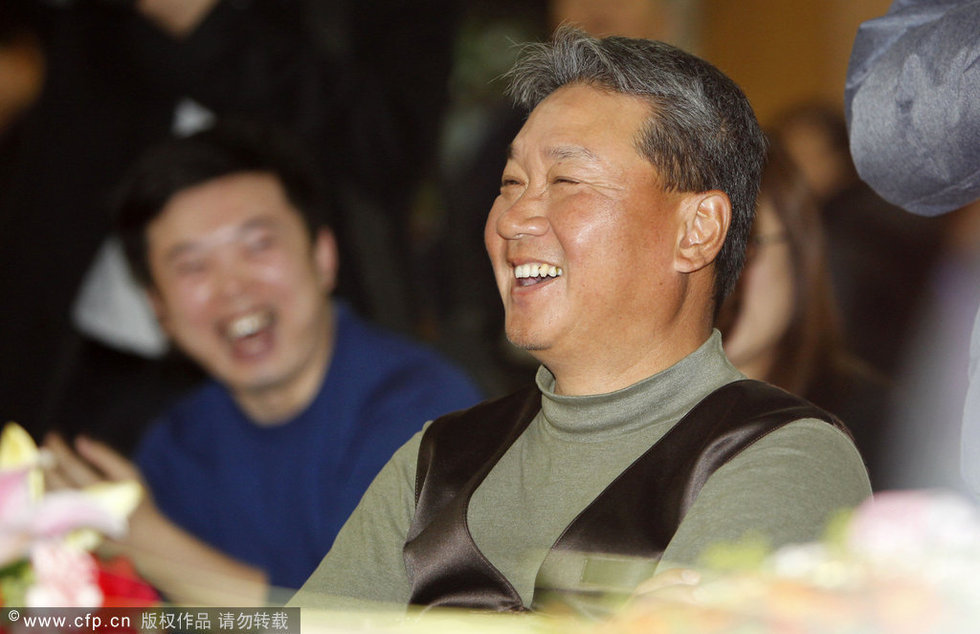 高清：体操队助阵杨威自传发布会 图片