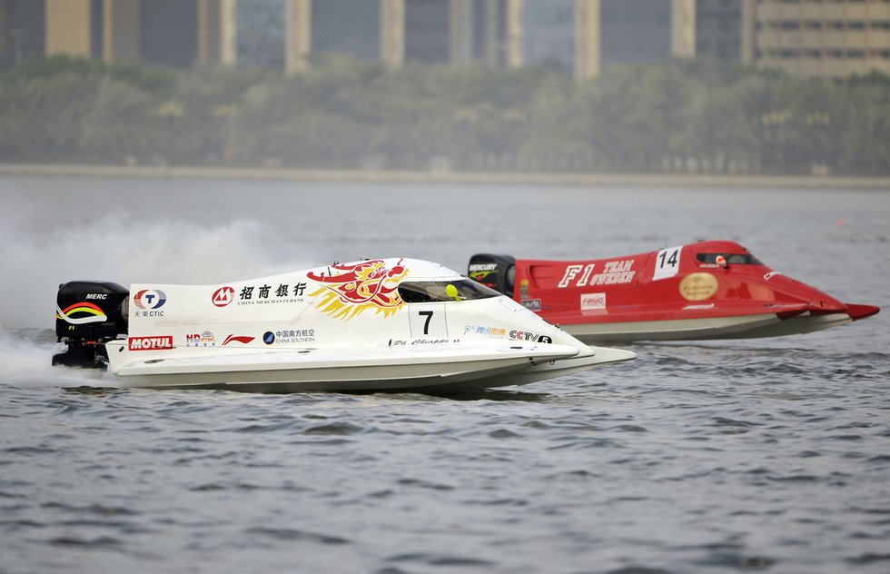 高清：F1摩托艇沙迦站落幕 异域风情尽收眼底图片