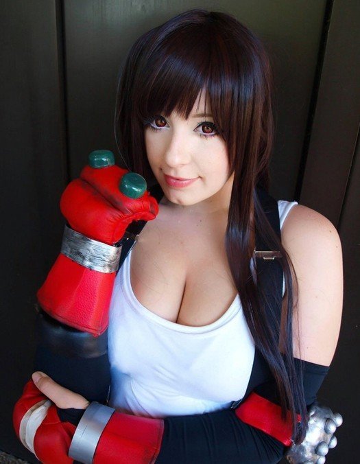 东方网-东方<em>游戏-性感</em>丰满<em>妹子</em>cos蒂法 挑战美