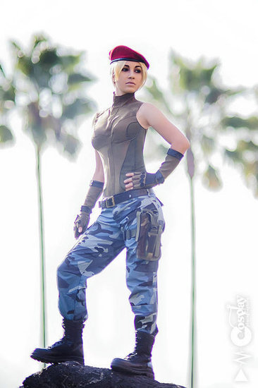 东方网-东方游戏-组图:<em>大胸</em>洋妞性感Cos《街头