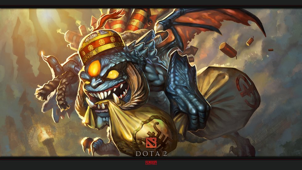 东方网-东方游戏-<em>DOTA2</em>官方新年精美壁纸:翘