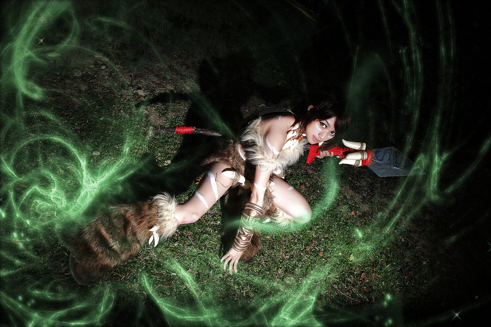 网-东方游戏-野性装扮难掩清纯本色 台妹<em>cos英</em>