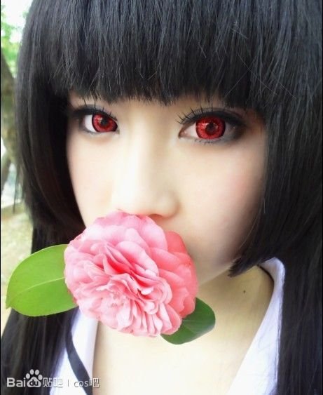 东方网-东方游戏-<em>国产妹子</em>COS地狱少女 学生