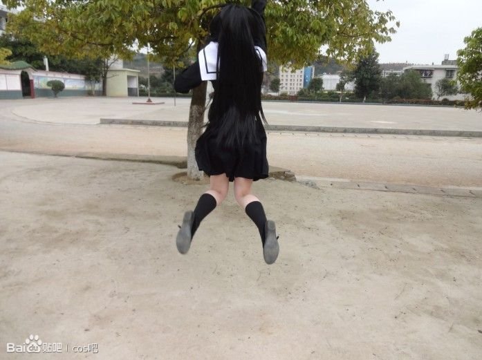 东方网-东方游戏-国产妹子COS<em>地狱少女</em> 学生