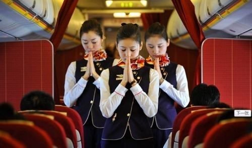 蓝天航空公司的空姐_航空公司员工收入(3)