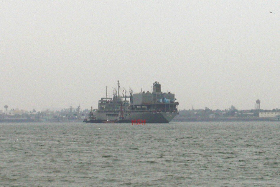 伊朗海军多艘战舰访问中国湛江港 