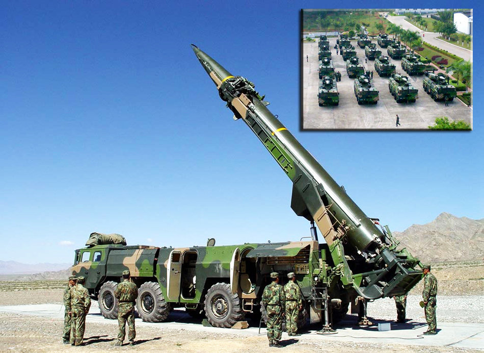 提升常规导弹力量的战斗力和作战范围,使中国大陆武器系统的力量投送