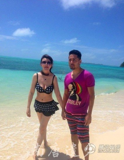 歌手黄征妻儿近照曝光