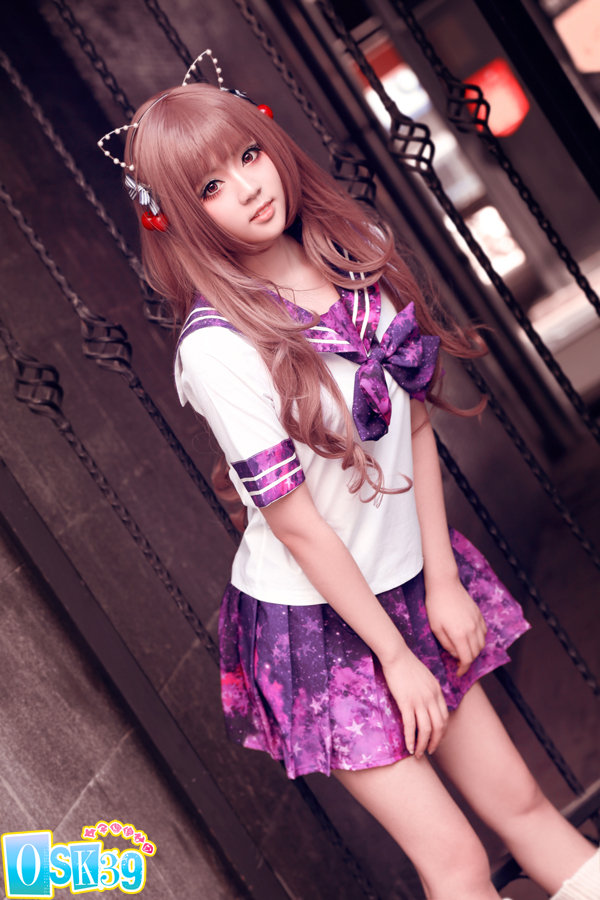 东方网-东方<em>游戏</em>-史上<em>最美</em>校服<em>美女</em>COS集:春