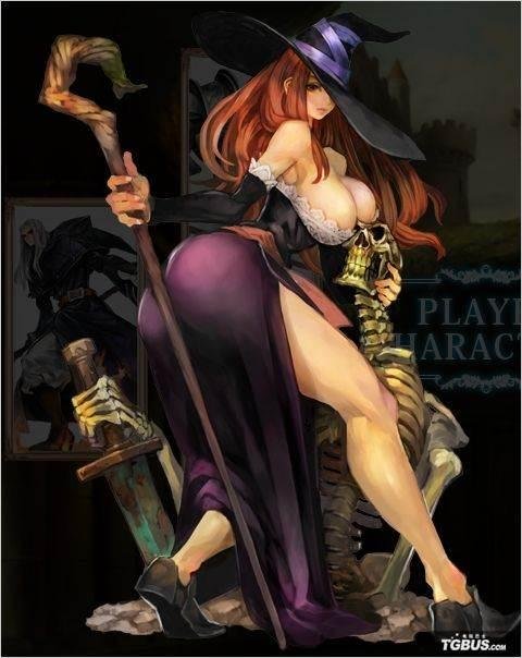 《龙之皇冠》角色pv 妖艳巫女介绍视频公开
