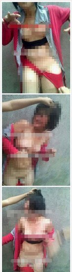 13岁女生遭围殴拍裸照