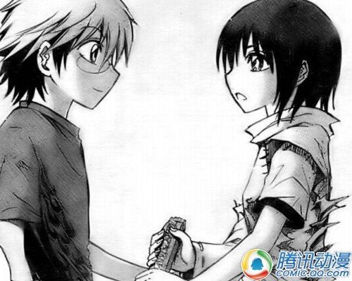 发色系列!v动漫动漫中那些黑白配|动漫卡通-Q春天漫画图片图片