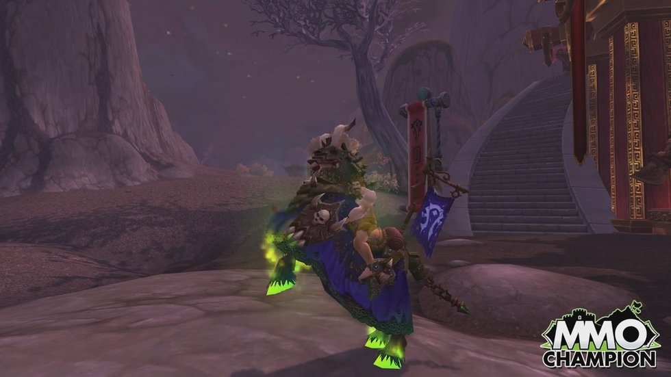 坐骑将通过在3v3竞技场和评级战场中获胜特定