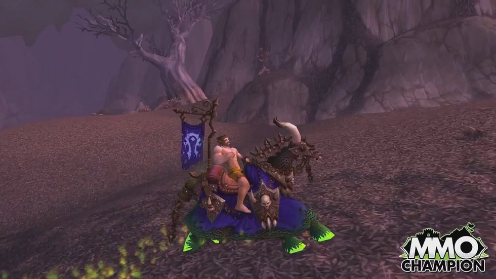 坐骑将通过在3v3竞技场和评级战场中获胜特定