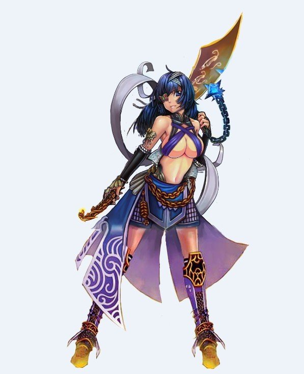 《<em>美女</em>三国》原画曝光之<em>蜀国</em>