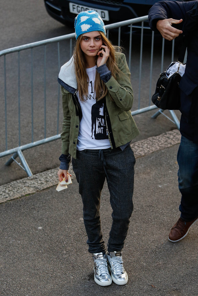 跻身<em>It</em> Girl红人 Delevingne<em>姐妹花</em>街拍养眼|潮流